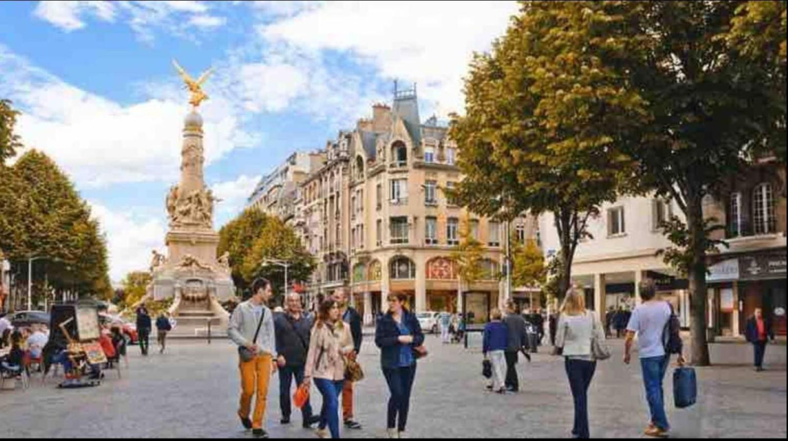 Coeur De Reims Logement Entier Leilighet Eksteriør bilde