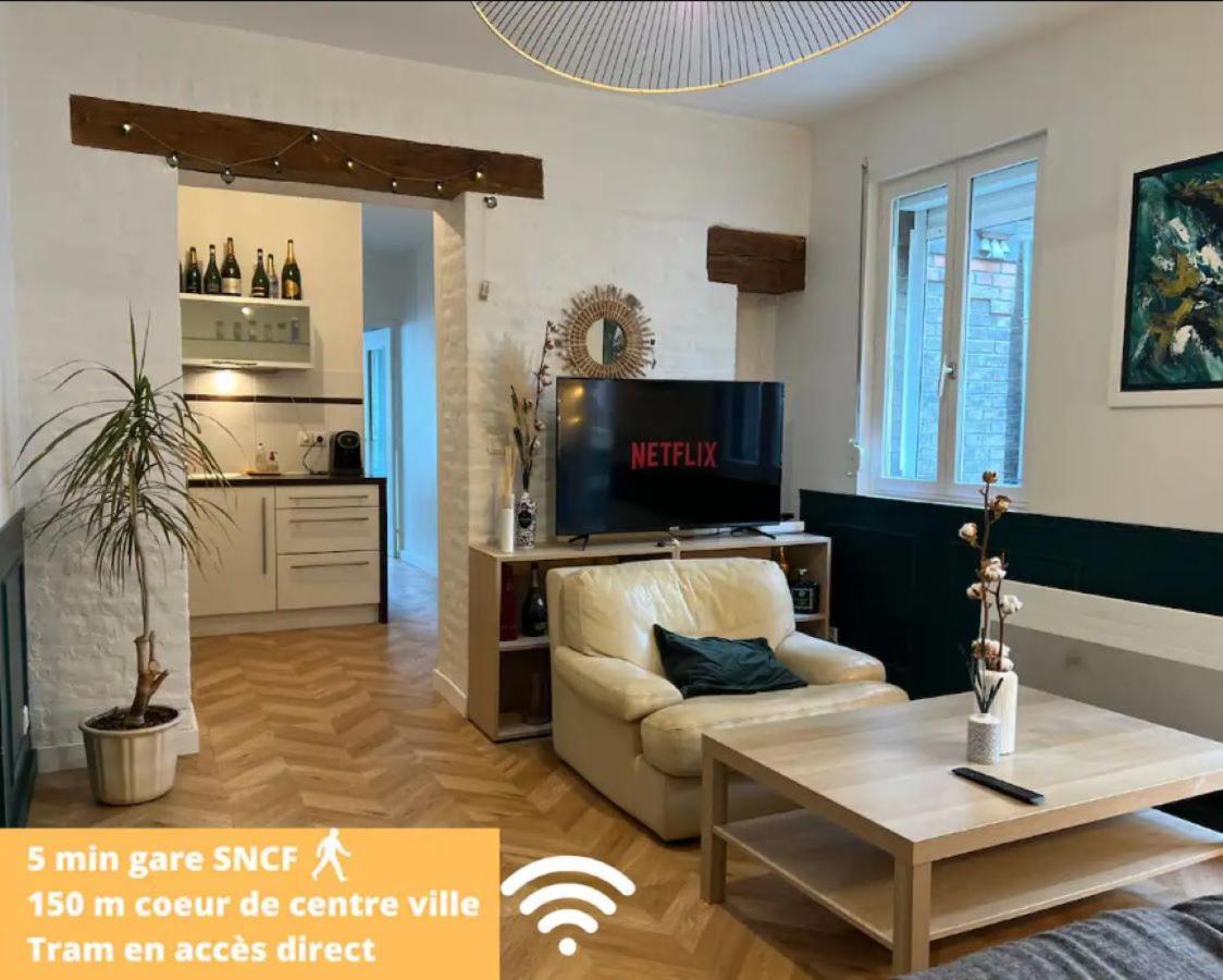 Coeur De Reims Logement Entier Leilighet Eksteriør bilde